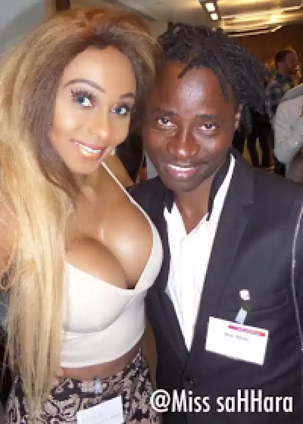 Miss Sahhara and Bisi Alimi spotted together in London